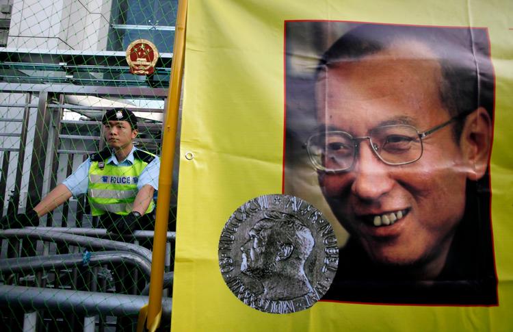 Liu Xiabo døde på et provinshospital omgivet af kommunistpartiets vagter. 