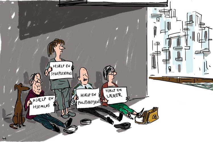 Arkivtegning Mette Dreyer