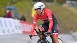 André Cardoso i aktion i det Trek-Segafredo-dress, som han næppe får lejlighed til at benytte mere. 