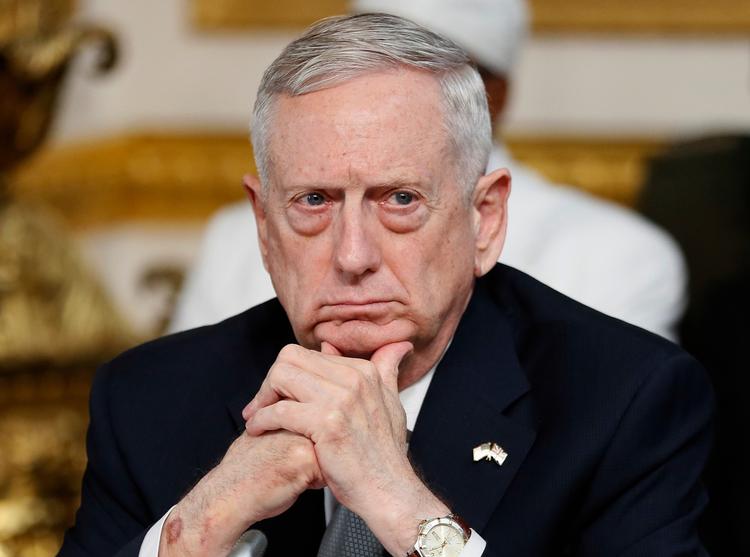 Ifølge forsvarsminister Claus Hjort Frederiksen var budskabet klart fra USA's forsvarsminister, James Mattis (billedet): USA står fuldstændig bag Nato's musketered.   