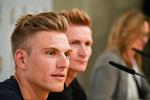 To af de forventede hovedpersoner i dagens finale i Liège, tyskerne Marcel Kittel (i forgrunden) og André Greipel. Foto: ASO/Bruno Bade. 