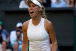 Caroline Wozniacki er klar til 2. runde i Wimbledon. 