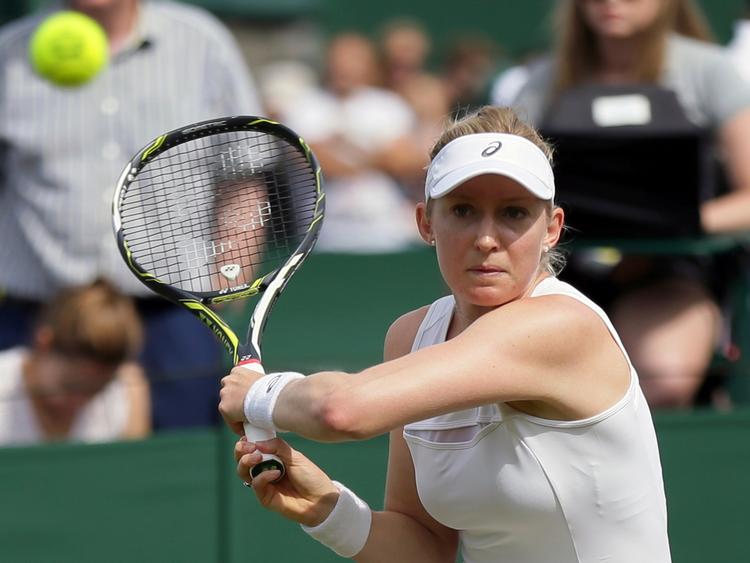 Julia Boserup spillede kun tre sæt i årets Wimbledon-turnering.   