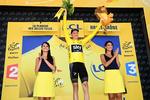 Den tredobbelte Tour de France-vinder Chris Froome er tilbage i gult. Foto: ASO/Alex Broadway. 