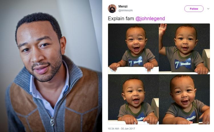 Ligner John Legend bare en baby, eller har de mange babyer på nettet ægte John Legend-gener i sig? Det er en diskussion, Legends hustru Chrissy Teigen er meget træt af. 