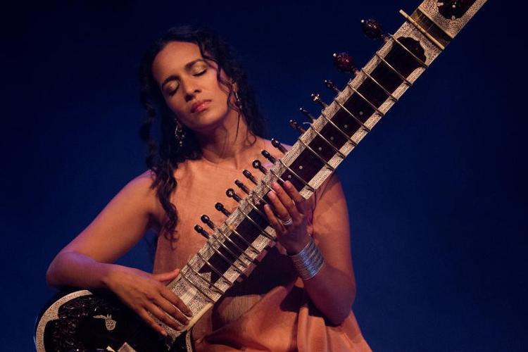 Anoushka Shakar ved sin koncert til åbningen af den største venue ved dette års Copenhagen Jazz Festival. 