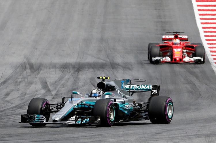  Valtteri Bottas er formstærk i øjeblikket med to sejre og to andenpladser i de seneste seks løb.  
