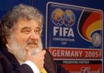 Chuck Blazer under et pressemøde tilbage i 2005. 