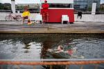 Livredderne i Islands Brygges Havnebad. ARKIVFOTO.    
