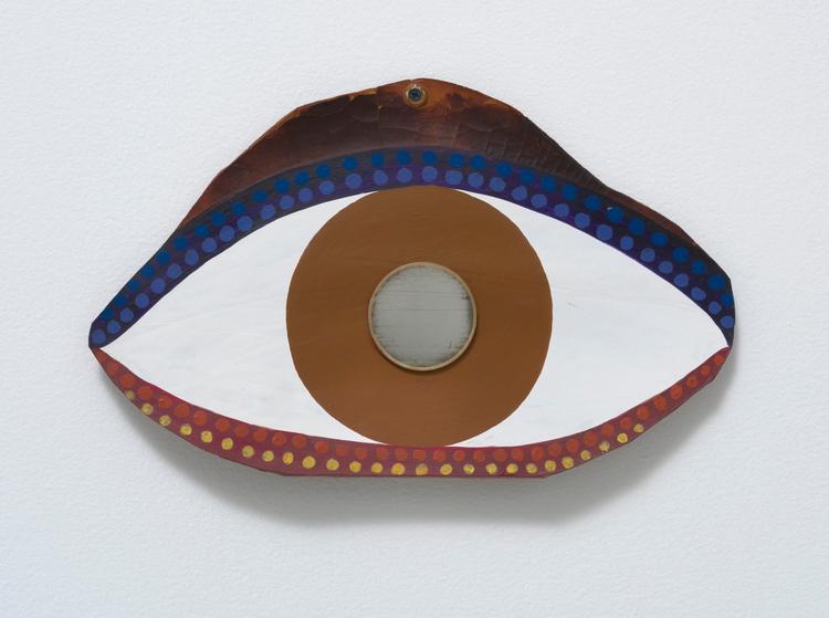 Her ses værket 'Eye' af Betye Saar, Roberts & Tilton. 