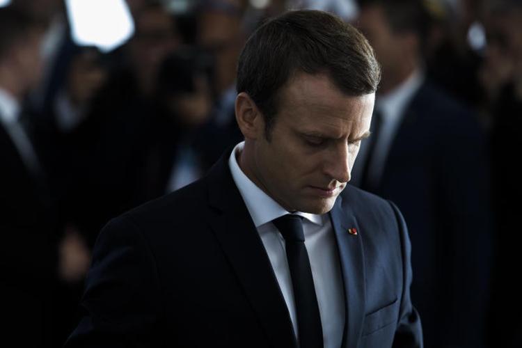 »En bekvem tanke, men forkert«. Sådan siger præsident Emmanuel Macron om påstanden om, at samarbejdsregeringen i Vichy ikke repræsenterede landet. 
