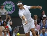Roger Federer delte tidligere rekorden for flest sejre med Pete Sampras og William Renshaw.  