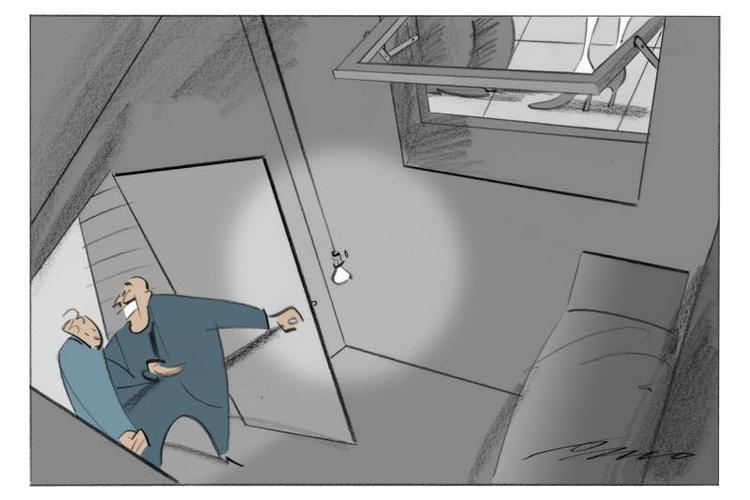 Arkivtegning Per Marquard Otzen