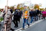 Krigsveteraner i demonstration