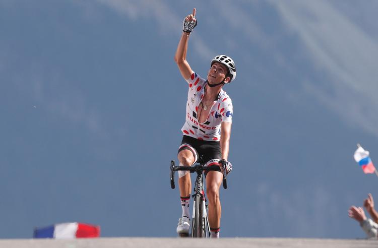 18. etape sikrede Warren Barguil både den prikkede bjergtrøje og den anden etapesejr. 