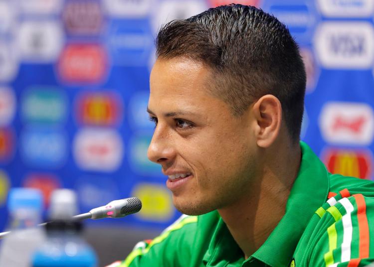 76 kampe og 39 mål blev det til for Javier Hernandez i to sæsoner i Bayer Leverkusen. 