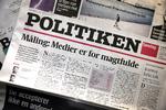 Politikens forside søndag 23. juli 2017 handlede om en meningsmåling fra Megafon, som viste sig at have alvorlige mangler.
   