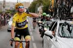 Chris Froome er vant til at nyde boblerne, når Touren er forbi, men han vil også sætte sig på Vuelta a Espana.
    
   