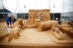Sandskulptur Festeval i Hundested