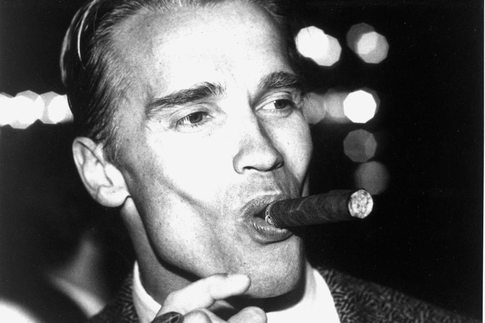 I 1988 da Schwarzenegger snubbede sig denne cigar, havde han skiftet karriere til filmverdenen. 