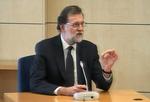 Regeringschef Mariano Rajoy indtog vidneskranken i dag. 