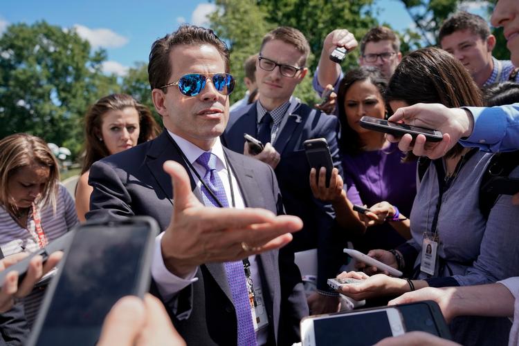 Anthony Scaramucci har ikke meget til overs for Reince Priebus, og som præsidenten selv er kendt og berygtet for, så er det tilsyneladende på Twitter, at slaget mellem de to skal stå. Arkivfoto 