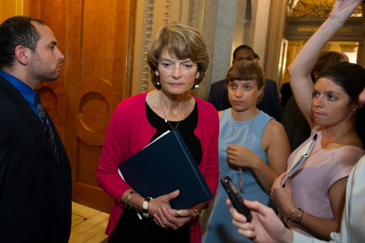 Lisa Murkowski nægtede at stemme for republikansk forsøg på at rulle Obamacare tilbage. 