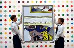 I 2016 voksede den kreative branche i Storbritannien med 5 procent. Det er markant mere end den generelle beskæftigelse. Her er det et billede fra en kunstauktion hos Sotheby's.  