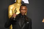 Skuespilleren Mahershala Ali ved Oscar-uddelingen i februar, hvor han vandt for bedste mandlige birolle i filmen 'Moonlight'. 
   