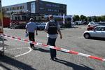 Afspærring blev sat op ved natklubben, så politiet kan arbejde i ro og fred. 