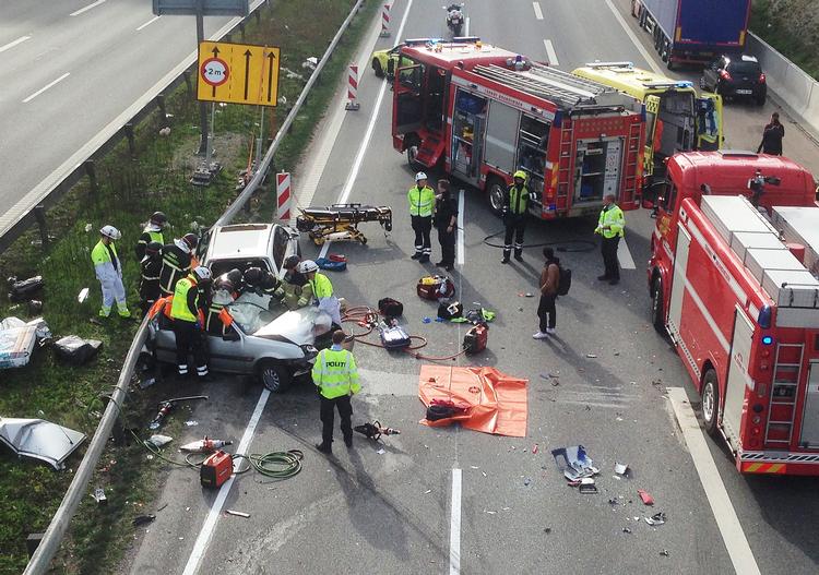 Sommerens trafik har kostet flere mennesker livet. Arkivfoto.   