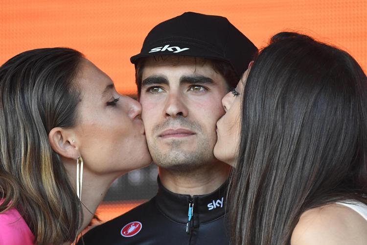 Mikel Landas første sejr i denne sæson kom i Giro d'Italia, og i dag var han atter på podiet i Burgos.
   