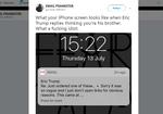 En britisk mand har narret Trump-administrationen ved blot at sende dem e-mails, og det gjorde ham til en net-kendis. 