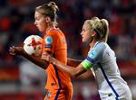 Vivianne Miedema er en yderst farlig angriber, som Danmark skal passe på i løbet af finalen - samtidig har hun også respekt for danskernes kvaliteter. 