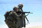 Japanske soldater deltog i maj i år i en stor øvelse sammen med bl. a. USA og Frankrig på den amerikanske flådebase på øen Guam.
   