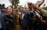 Ifølge den nationale valgkommission fører Kenyas præsident, Uhuru Kenyatta (billedet) med næsten 1,4 millioner flere stemmer end rivalen Raila Odinga. 