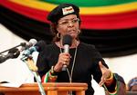 Grace Mugabe er gift med Zimbabwes præsident, Robert Mugabe. 