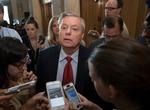 Lindsey Graham og Donald Trump havde offentlige skænderier under præsidentvalgkampen, hvor de begge var kandidater. Nu har de det igen. 