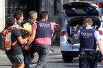Spain Barcelona Pedestrians Hit