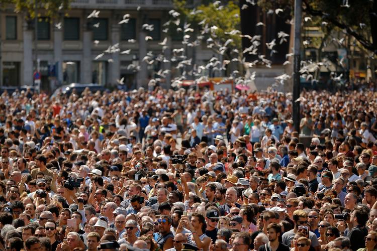 APTOPIX Spain Attacks