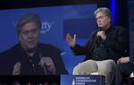 Stephen Bannon fortsætter sin ideologiske kamp. Arkivbillede. 