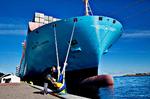 Mærsk har satset på sin kerneforretning - containerfragten - men resultatet er ikke tilfredstillende. Katinka Hustad/POLFOTO