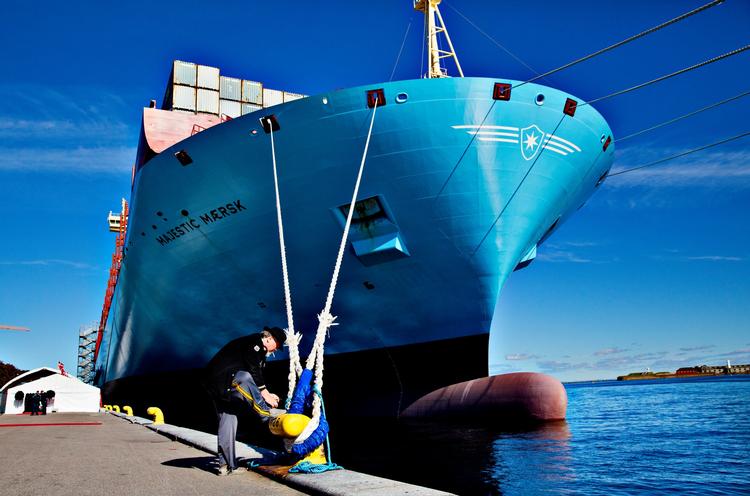 Mærsk har satset på sin kerneforretning - containerfragten - men resultatet er ikke tilfredstillende. Katinka Hustad/POLFOTO