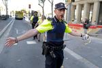 Spain Barcelona Pedestrians Hit