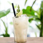 Her ses en såkaldt 'Cricket Mule', som er baseret på Syngjas Cricket Shot med æble og ingefær, vodka og Angostura-bitter.  