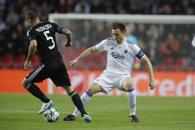 FCK røg forleden ud til Qarabag. Derfor skal holdet spille Europa League og ikke Champions League. 