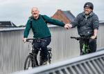 Morten Kabell (tv.) med en anden tidligere borgmester Klaus Bondam. 
