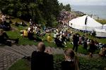 Siri Hustvedt og Paul Auster trak lørdagens største publikum. 5000 tusind fandt vej til Lousianna på denne lørdag. 