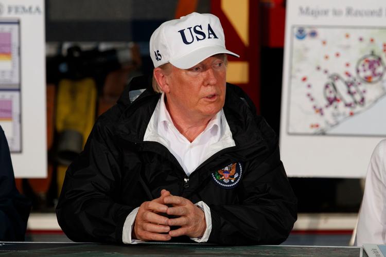 Donald Trump angriber jævnligt medierne som 'fake news'. 