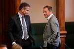 ARKIVFOTO. Finansminister Kristian Jensen (V) og Dansk Folkepartis Rene Christensen til debat i folketingssalen.   